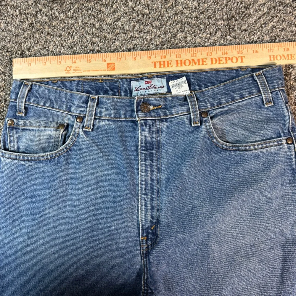 Vintage Brown Tab Levi 540 Relaxed Fit Jeans Mens 36x31 Blue Medium Wash Cotton